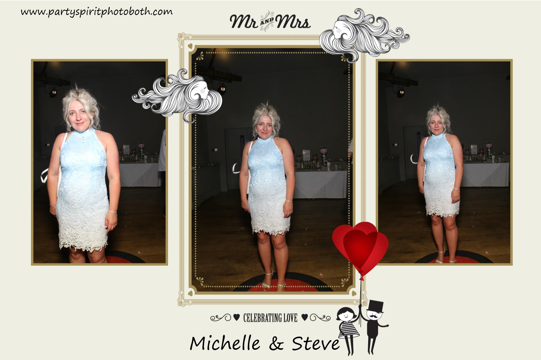 Michelle & Steve Wedding | View more photos from the event at gallery.partyspiritphotobooth.com/u/PartySpiritPhotoBooth/Michelle-Steve-Wedding